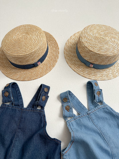 distressed denim overalls | minirobe