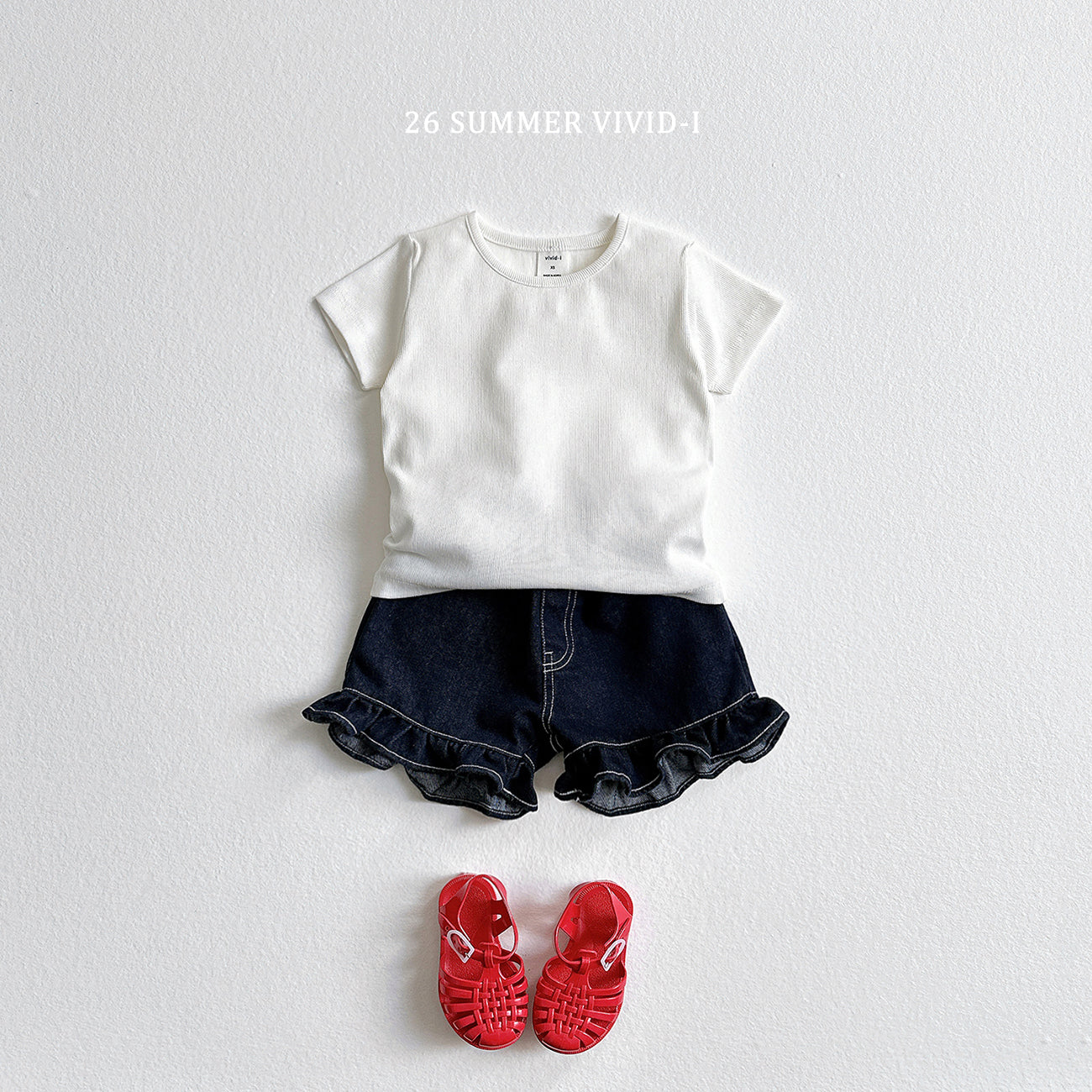 【PREORDER受付終了、ご希望はお問い合わせください。】71.Pastel Rib Tee