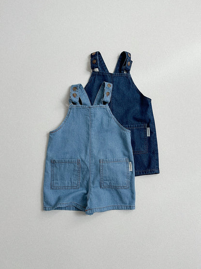 distressed denim overalls | minirobe