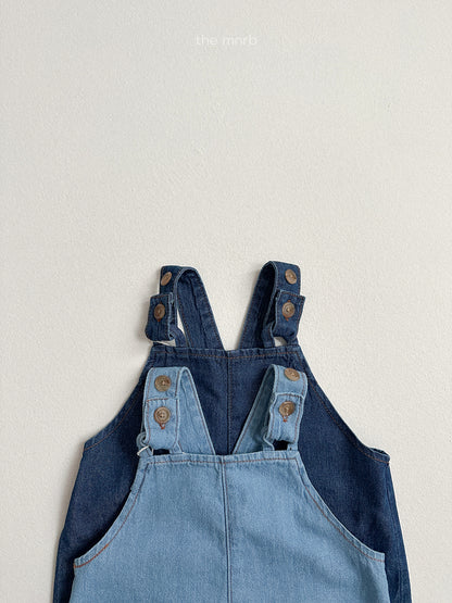 distressed denim overalls | minirobe