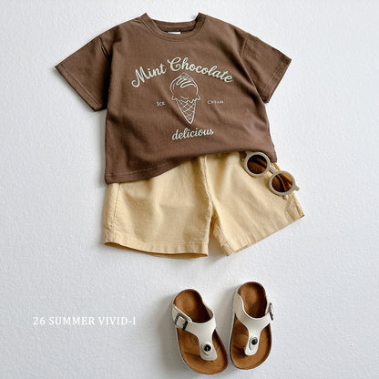 【PREORDER受付終了、ご希望はお問い合わせください。】19.Label Linen Cotton Shorts