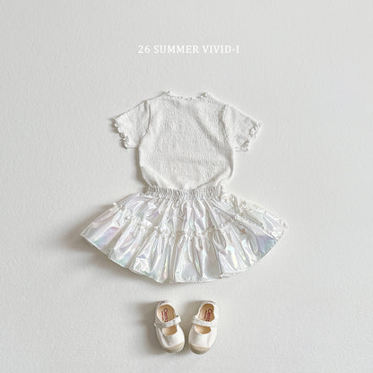 【PREORDER受付終了、ご希望はお問い合わせください。】75.Yoryu Slub Flare Tee