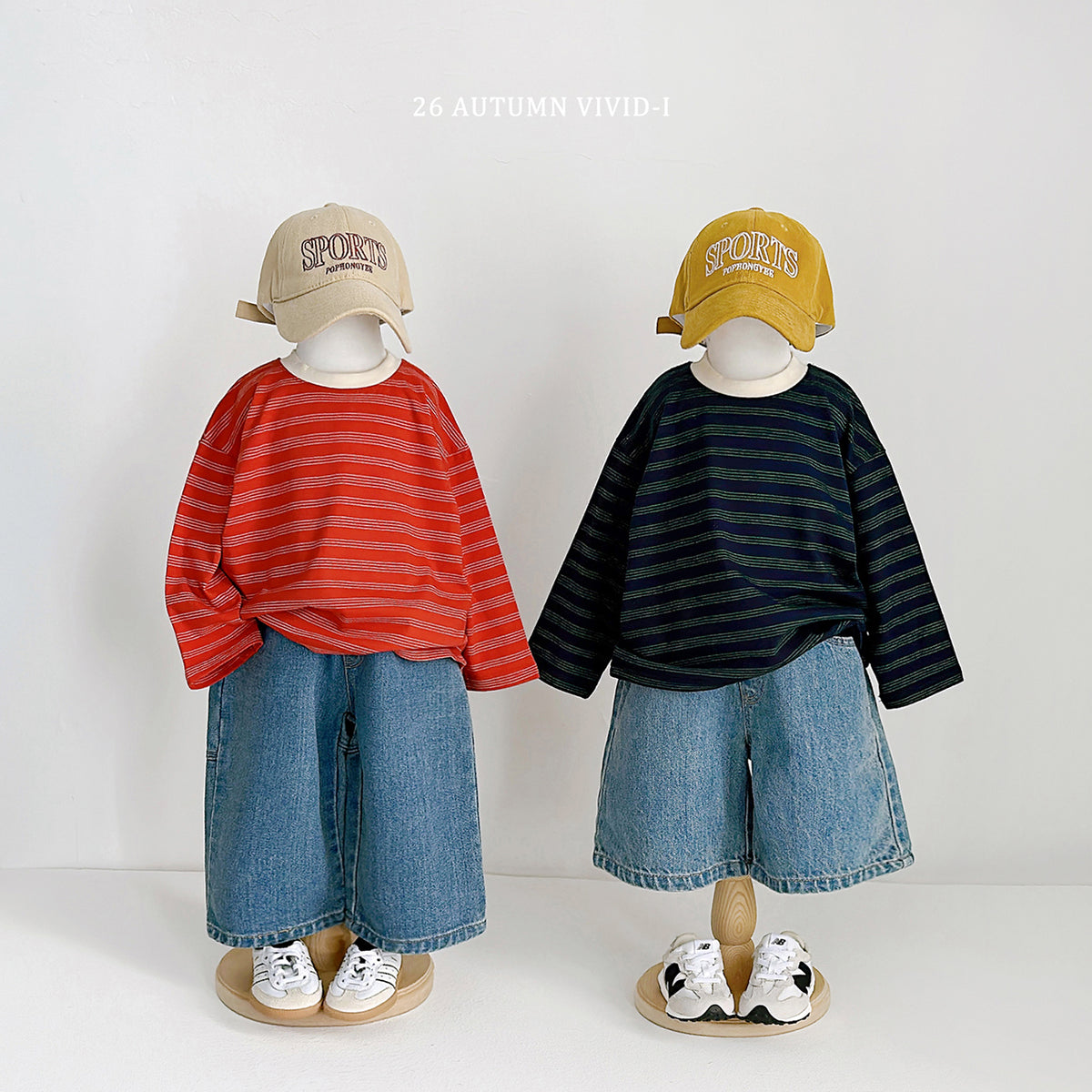 【秋のPRE-ODER 5%OFF】37.Stripe Smile Label Tee