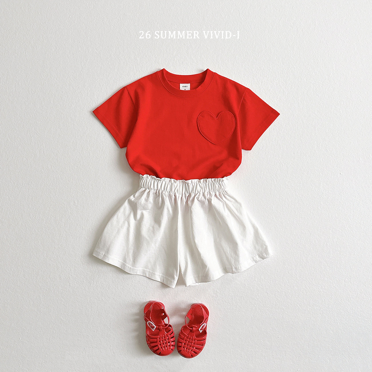 【PREORDER受付終了、ご希望はお問い合わせください。】79.Heart Pocket ShortSleeve Tee