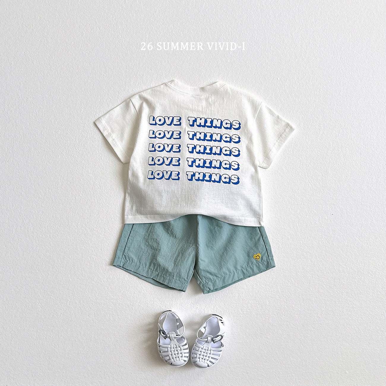 【PREORDER受付終了、ご希望はお問い合わせください。】57.Love Things ShortSleeve Tee
