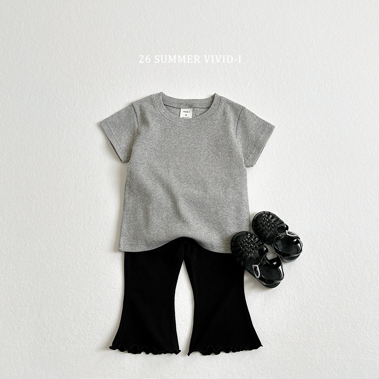 【PREORDER受付終了、ご希望はお問い合わせください。】68.Rib Label ShortSleeve Tee