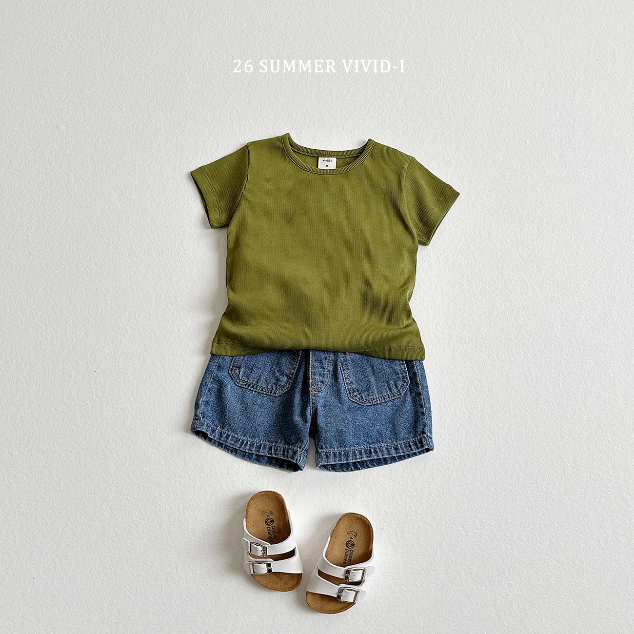 【PREORDER受付終了、ご希望はお問い合わせください。】71.Pastel Rib Tee