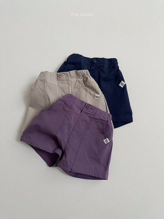 twill short pants | minirobe