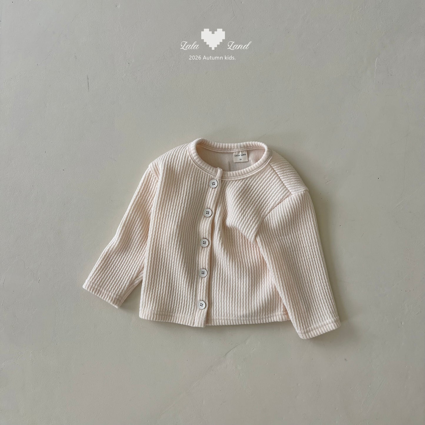 【PRE-ODER〆8.9(sun)】06.Alpha Ribbed Cardigan | lalaland
