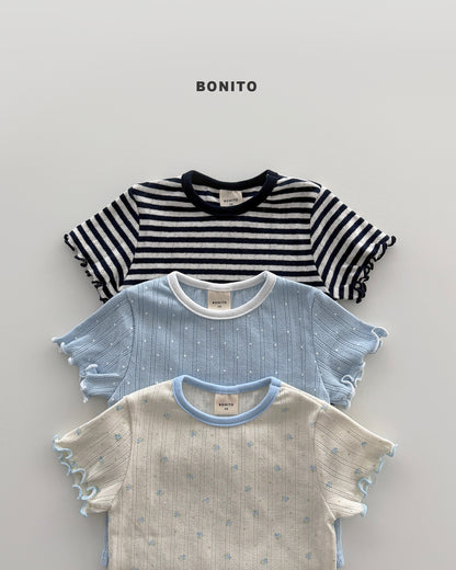 【PREORDER 4日間限定】47.bloom eyelet tee