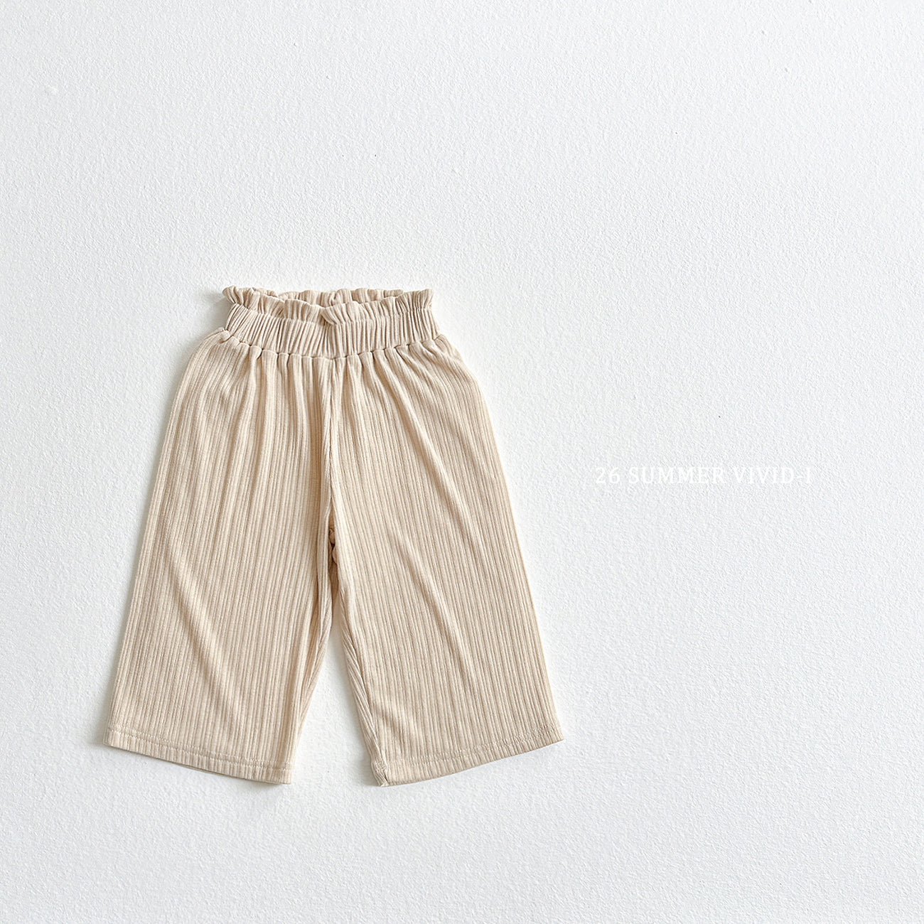 【PREORDER受付終了、ご希望はお問い合わせください。】24.Banding Pleats Wide Pants