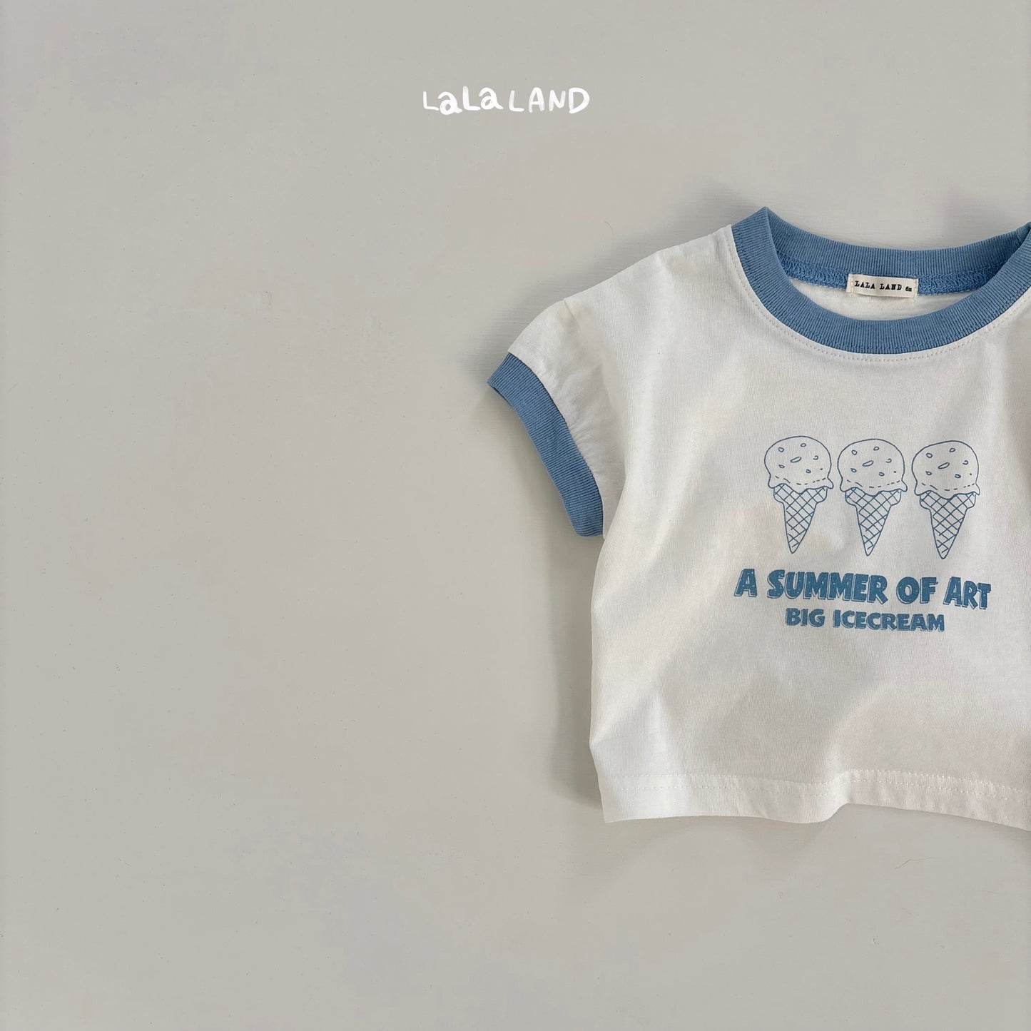 【PREORDER受付終了、ご希望はお問い合わせください。】26.Baby Ice Cream T-shirt