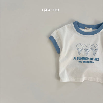 【PREORDER受付終了、ご希望はお問い合わせください。】26.Baby Ice Cream T-shirt