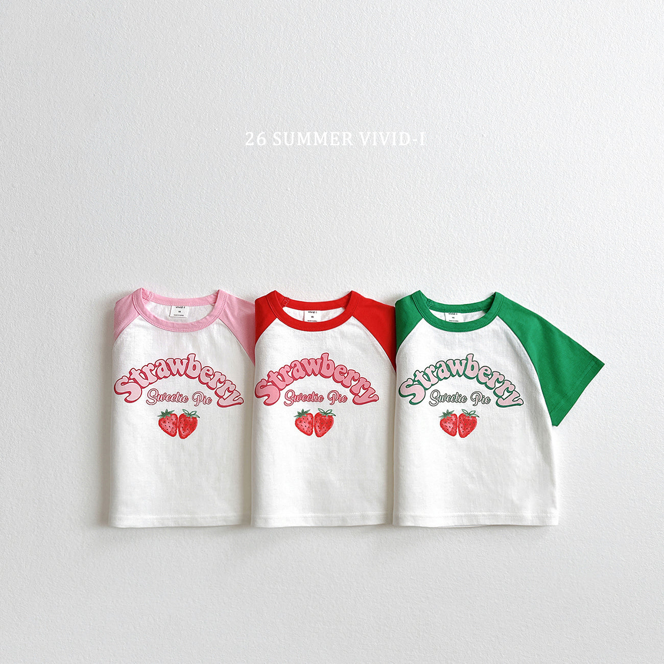 【PREORDER受付終了、ご希望はお問い合わせください。】74.Strawberry Dolman ShortSleeve Tee