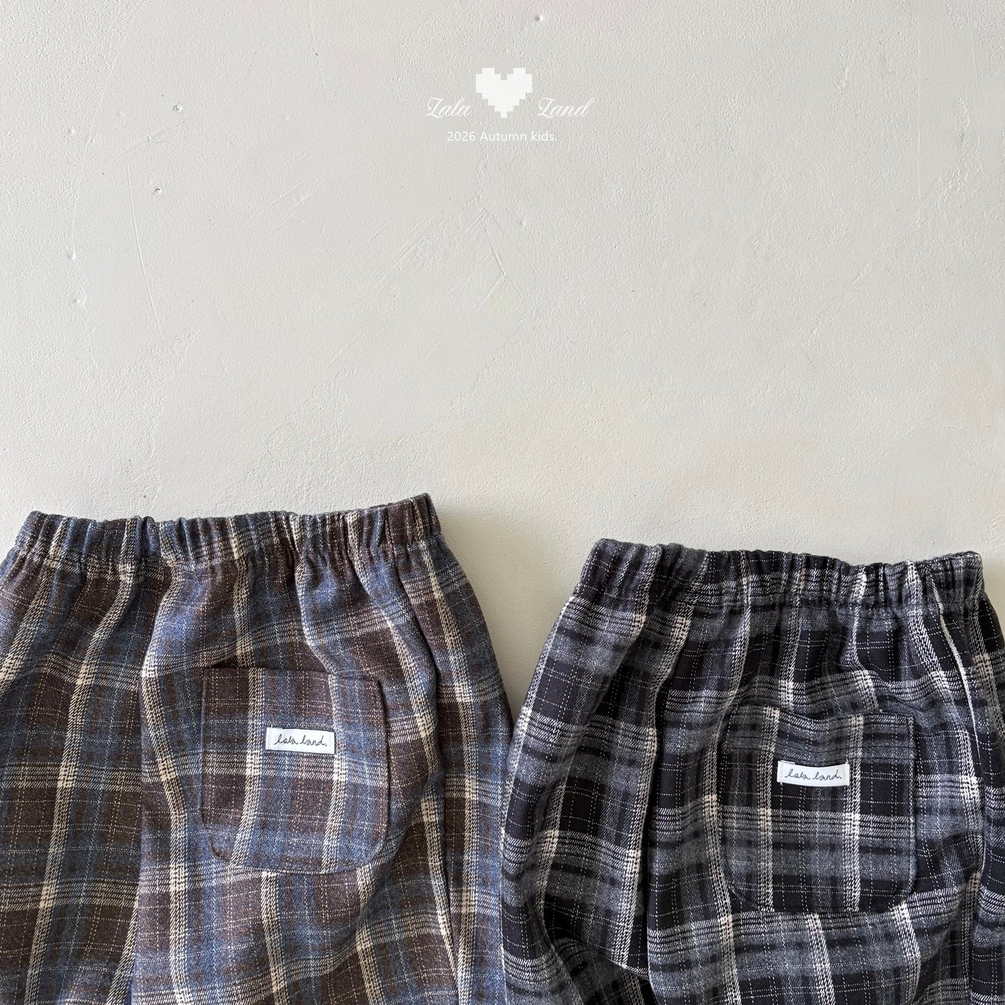 【PRE-ODER〆8.9(sun)】13.Fancy Check Pants | lalaland