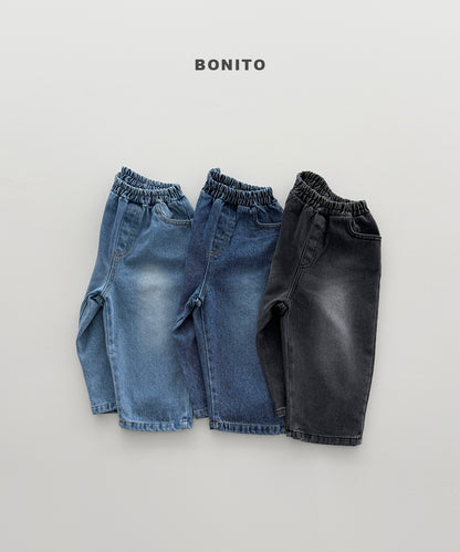 05.Brushed Denim Pants