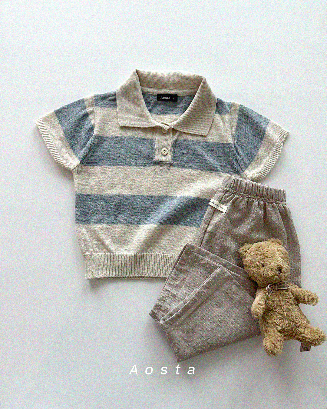 【PREORDER受付終了、ご希望はお問い合わせください。】22.Knit Collar T