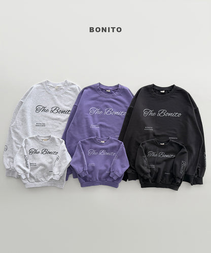 12.The Bonito Lettering Sweatshirt