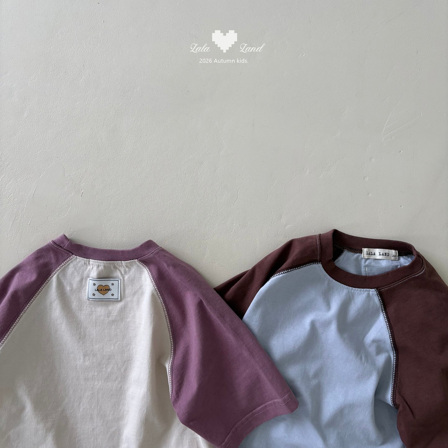 【PRE-ODER〆8.9(sun)】23.Latte Raglan Tee | lalaland