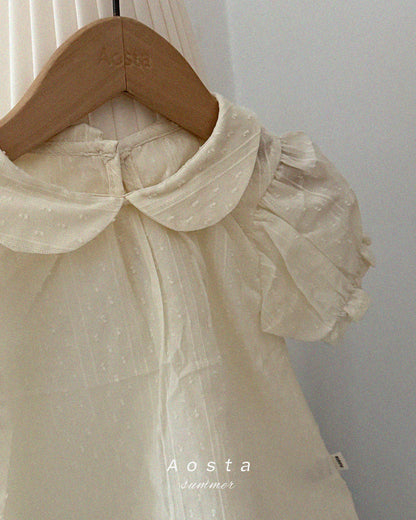 【PREORDER受付終了、ご希望はお問い合わせください。】61.Collar Blouse