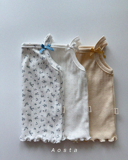 【PREORDER受付終了、ご希望はお問い合わせください。】11.Camellia Sleeveless