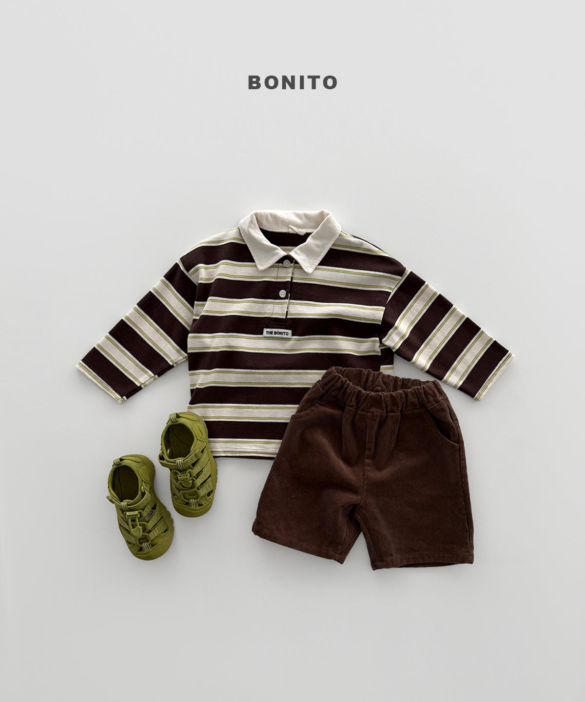26.Striped Polo Shirt