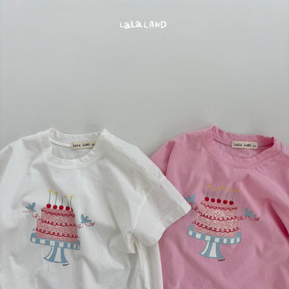【PREORDER受付終了、ご希望はお問い合わせください。】69.Cake Short Sleeve T-shirt