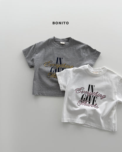 【PREORDER 4日間限定】30.everything tee