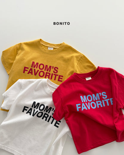 【PREORDER 4日間限定】12.mom’s favorite tee