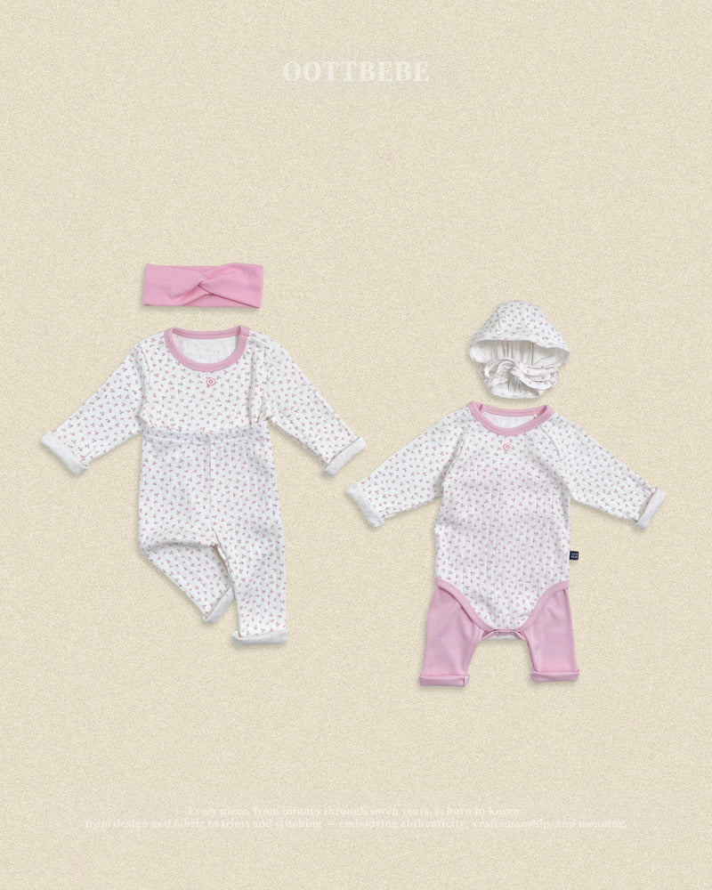 【PRE-ODER〆8.9(sun)】24.Coco Flower Loungewear | oottbebe