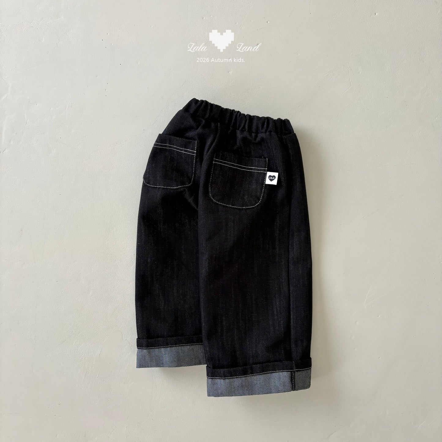 【PRE-ODER〆8.9(sun)】11.Roll-up Denim Pants | lalaland