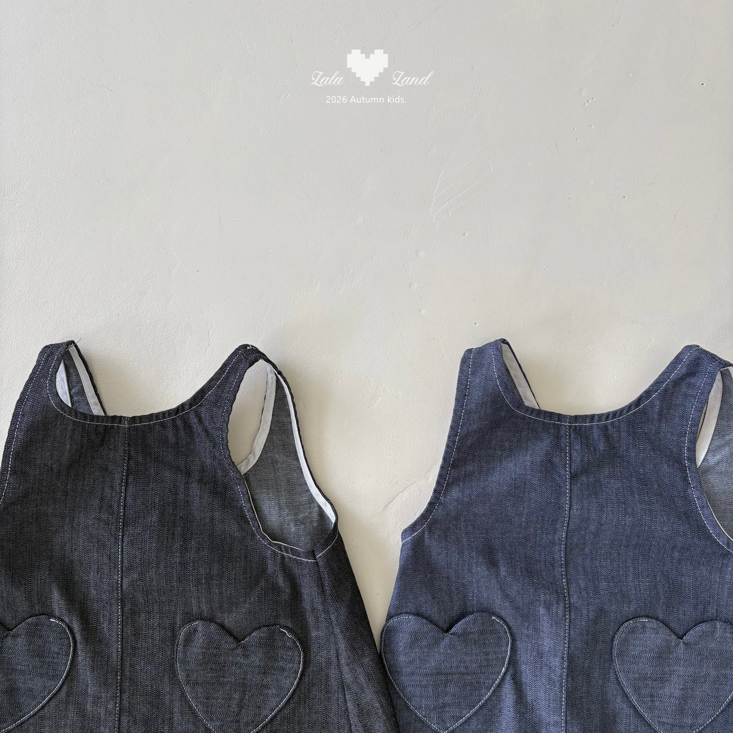 【PRE-ODER〆8.9(sun)】12.Heart-pocket Dress | lalaland