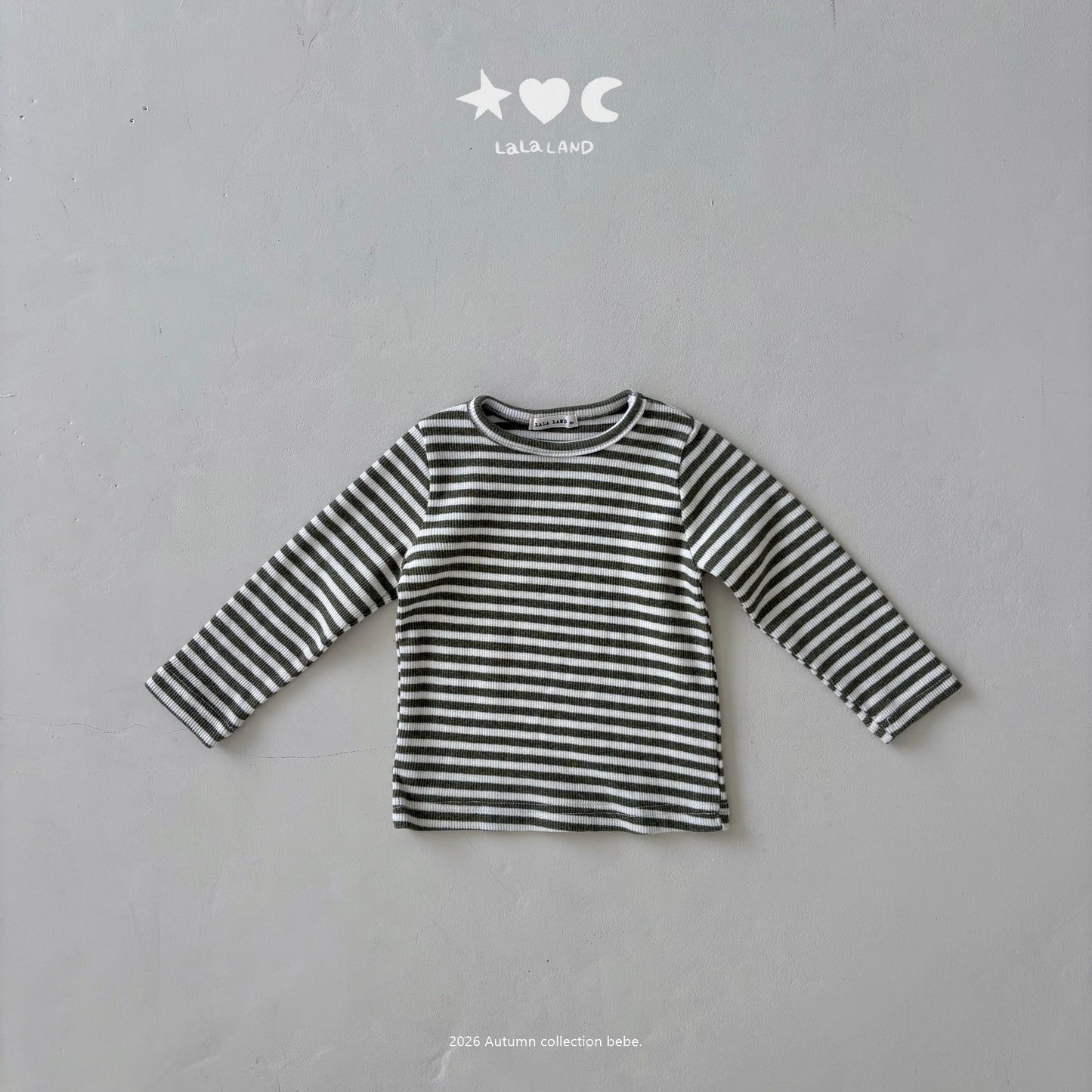 【PRE-ODER〆8.9(sun)】22.Stripe Snug Tee | lalaland