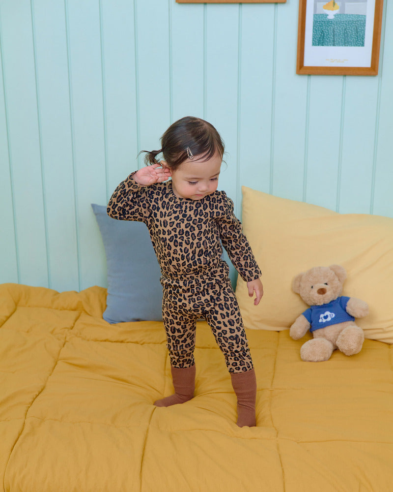 【PRE-ODER〆8.9(sun)】33.Little Leopard Loungewear | oottbebe