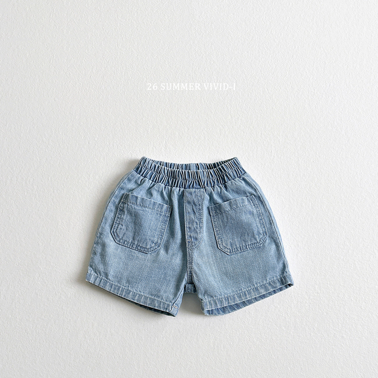 【PREORDER受付終了、ご希望はお問い合わせください。】11.Slub Pocket Denim Shorts