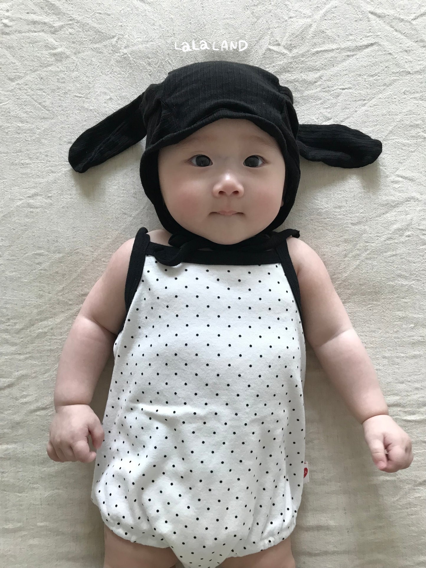 【PREORDER受付終了、ご希望はお問い合わせください。】13.Baby Heart Dot Suit