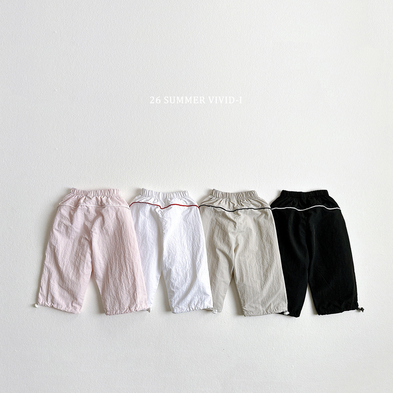 【PREORDER受付終了、ご希望はお問い合わせください。】6.Crinkle Line Track Pants