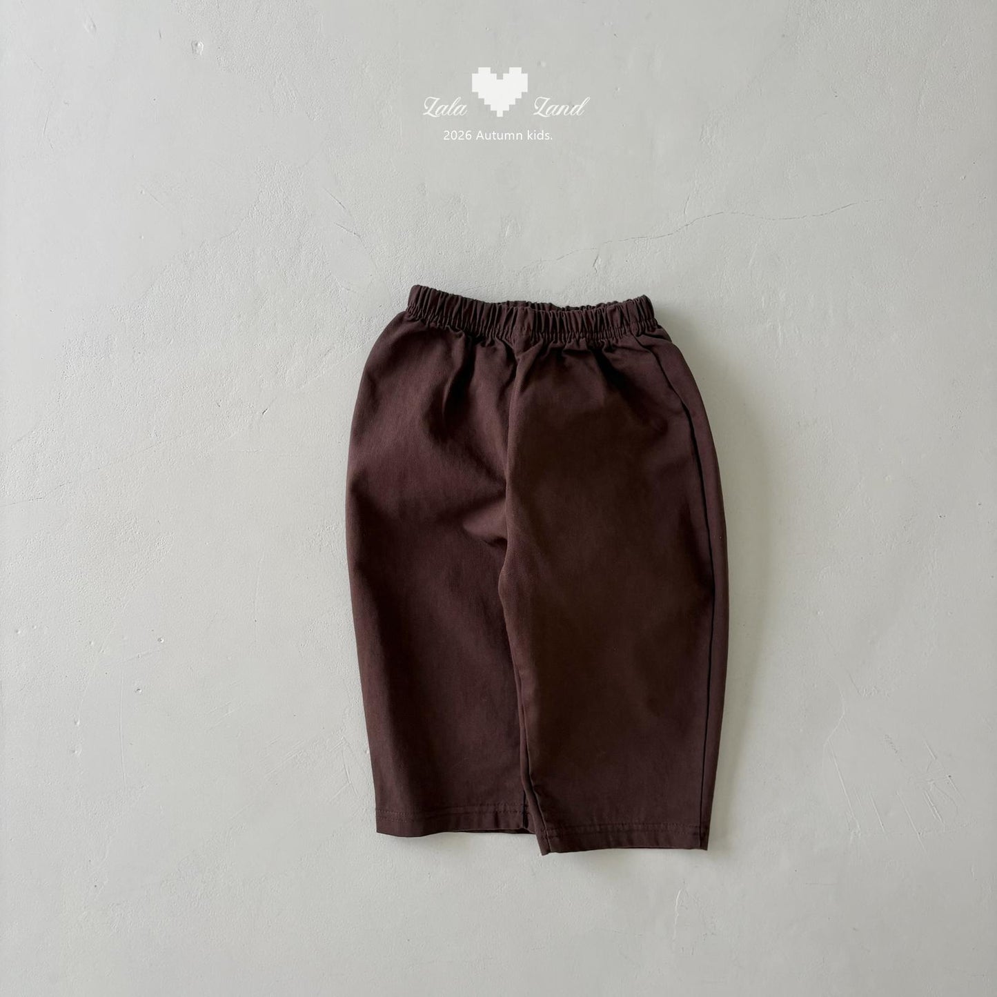 【PRE-ODER〆8.9(sun)】41.Basic Cotton Pants | lalaland