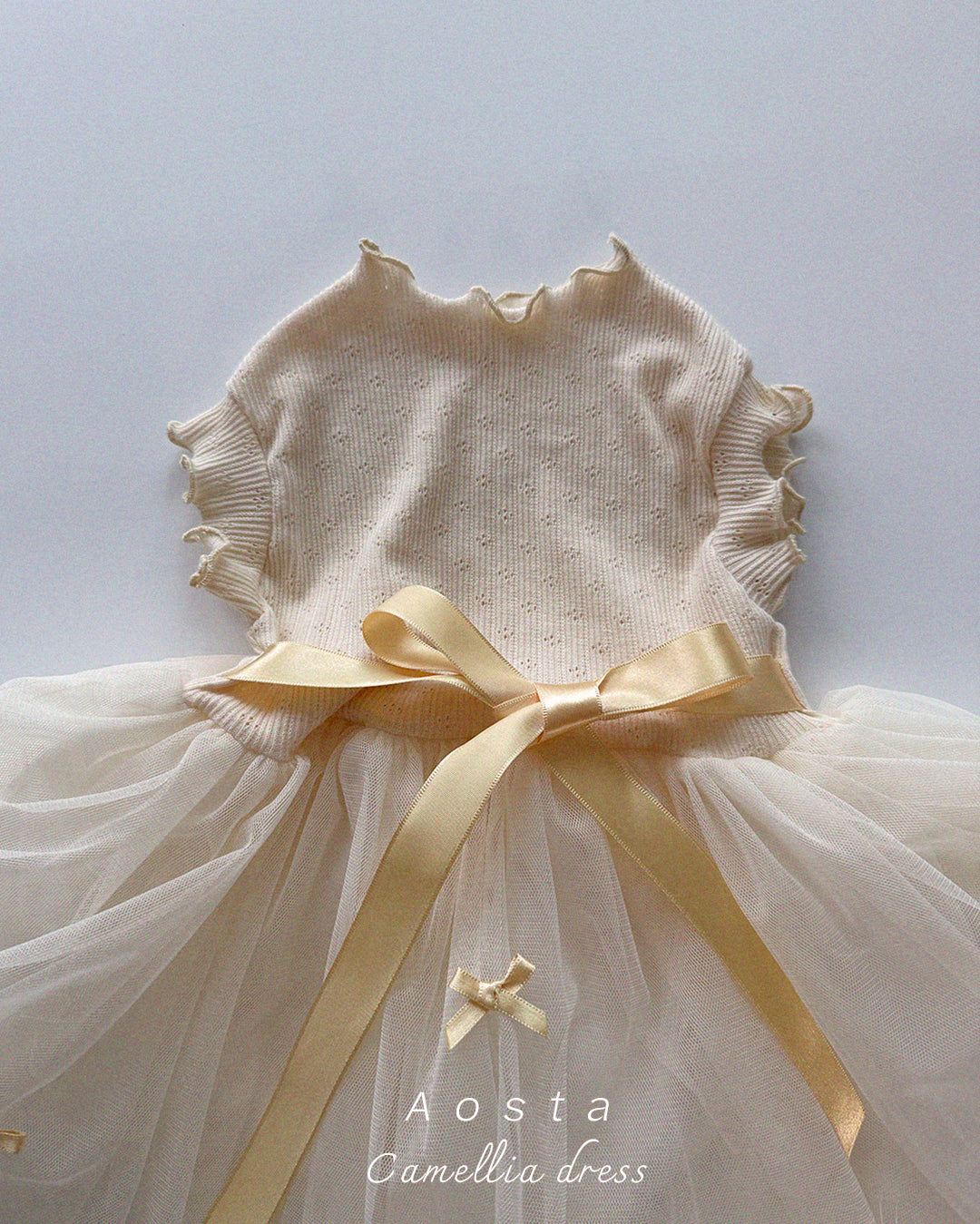 【PREORDER受付終了、ご希望はお問い合わせください。】13.Camellia Dress