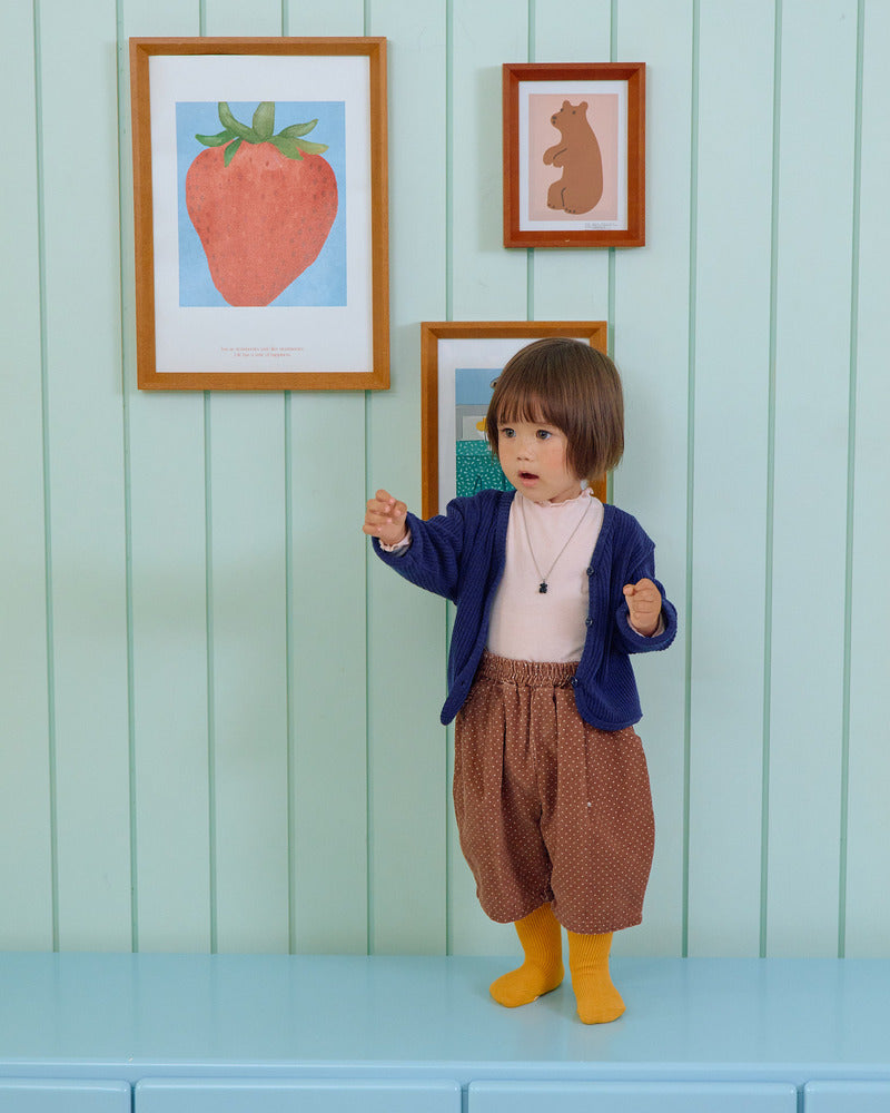 【PRE-ODER〆8.9(sun)】38.Haribo Ribbed Cardigan | oottbebe