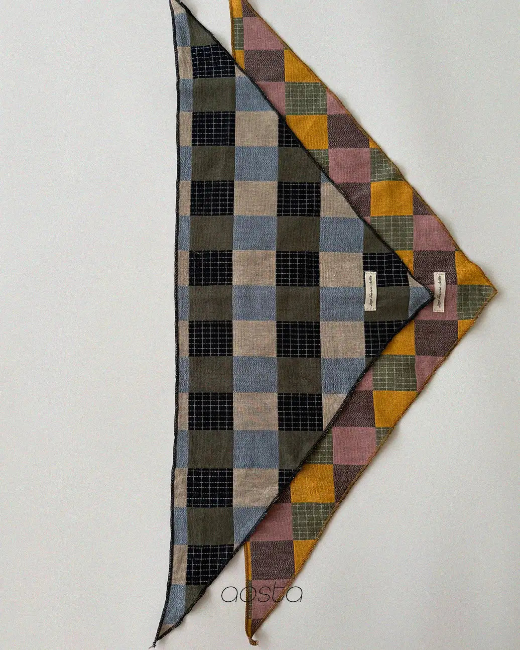 【秋のPRE-ODER 5%OFF】66.Patchwork Scarf