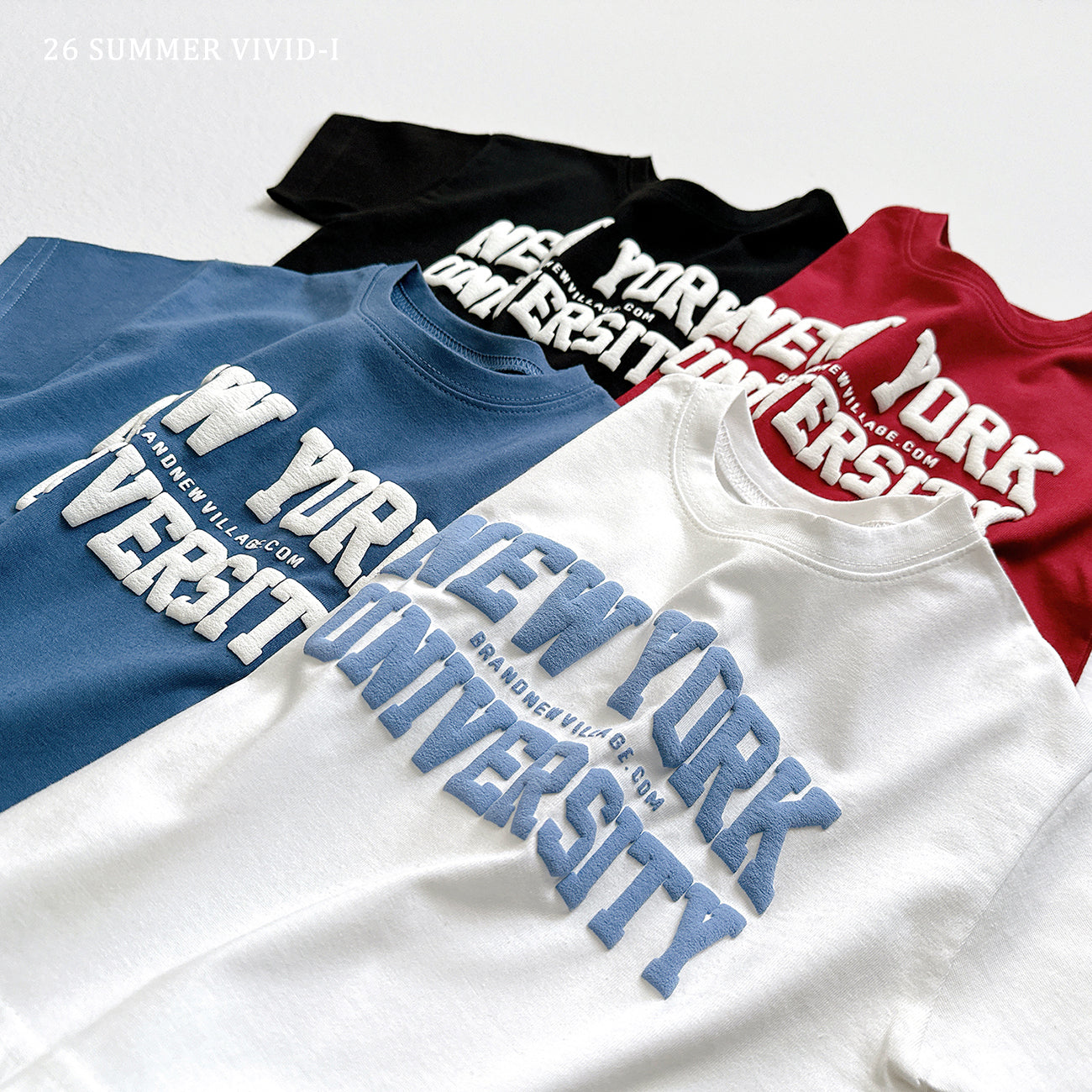 【PREORDER受付終了、ご希望はお問い合わせください。】55.New York 3D ShortSleeve Tee