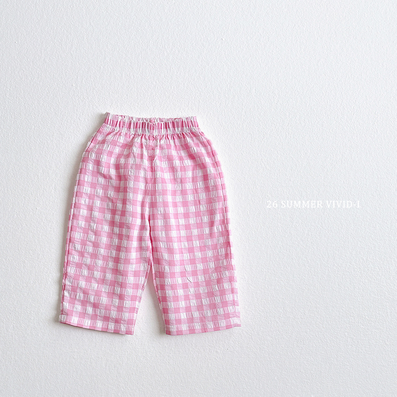 【PREORDER受付終了、ご希望はお問い合わせください。】7.Check Pants