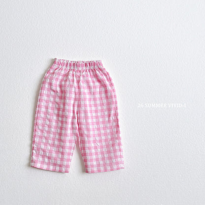 【PREORDER受付終了、ご希望はお問い合わせください。】7.Check Pants