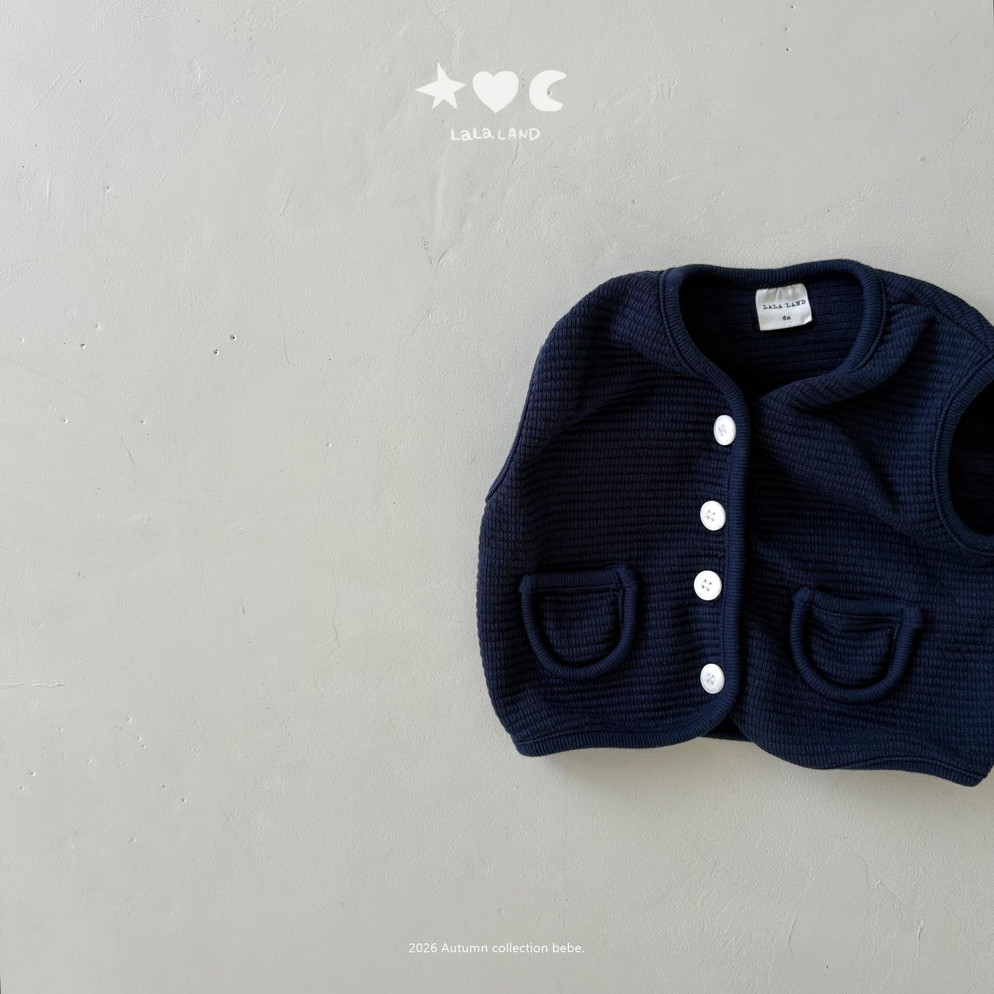 【PRE-ODER〆8.9(sun)】09.Cushion Vest | lalaland