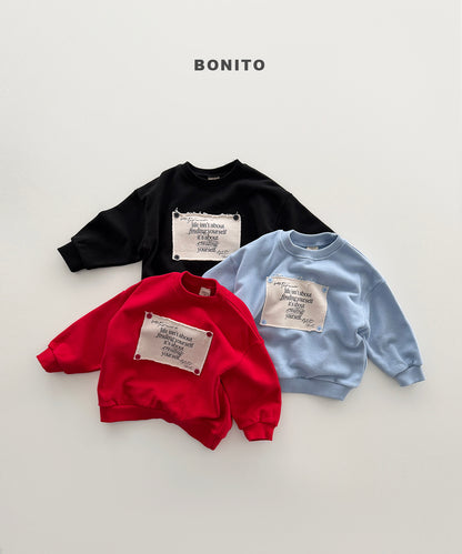 33.Remember Button Sweatshirt