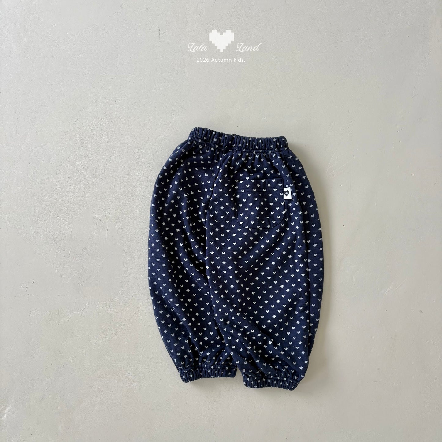 【PRE-ODER〆8.9(sun)】19.Heart Jogger Pants | lalaland