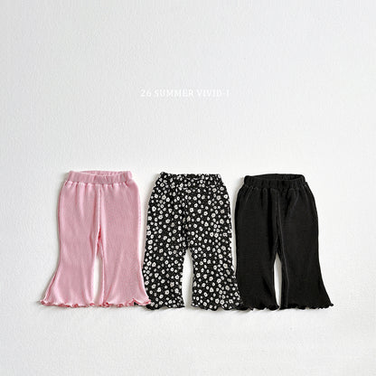 【PREORDER受付終了、ご希望はお問い合わせください。】28.Color Pleats Bell 7分丈 Pants