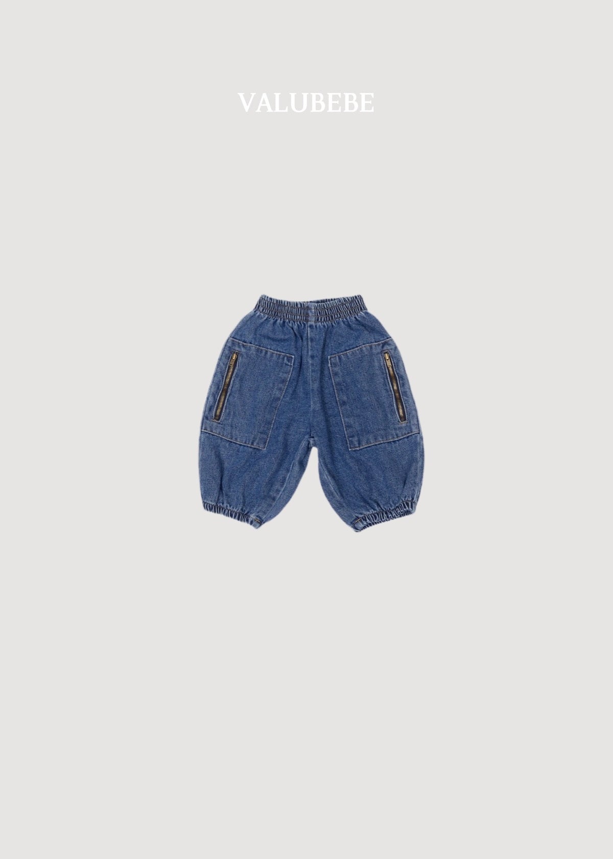 【秋のPRE-ODER 5%OFF】36.Andy Zip Denim Pants