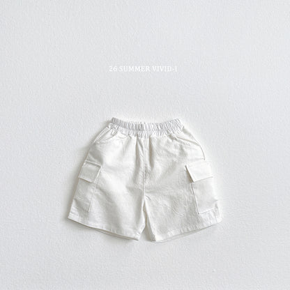 【PREORDER受付終了、ご希望はお問い合わせください。】18.Cotton Cargo Shorts